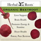 Botella Herbal Roots con 60 capsulas veganas