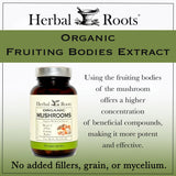 Herbal Roots Etiqueta certificación orgánica: producto certificado para consumo consciente.