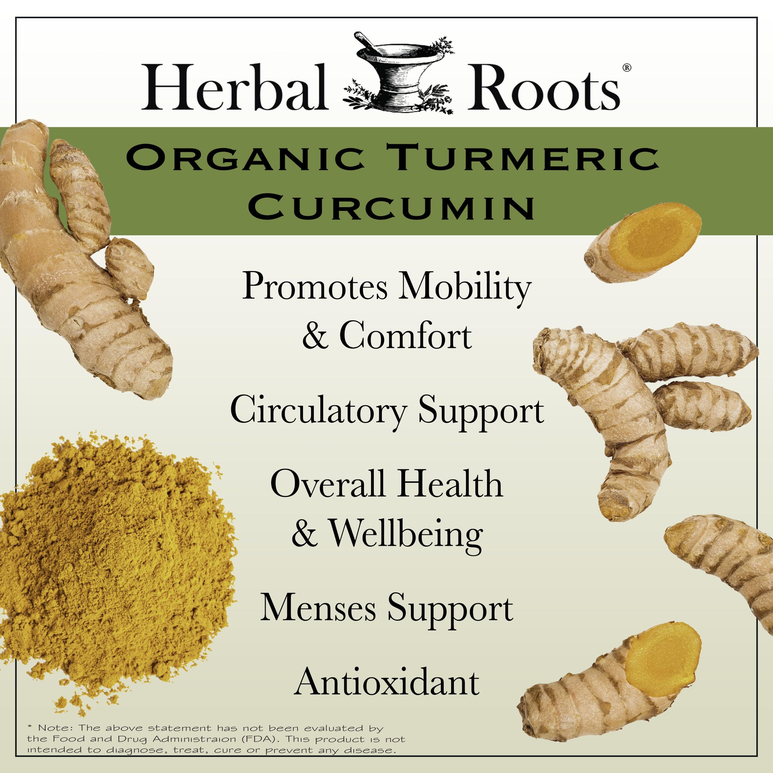 Herbal Roots: mezcla de jengibre y pimienta negra para mejor absorción.