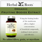 Herbal Roots fórmula pura sin aglutinantes, rellenos ni aditivos