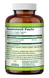 Frasco de Herbal Secrets Senna 500 mg, etiqueta clara y pureza garantizada.