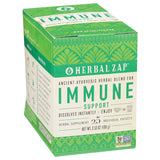 Herbal Zap, caja de 25 sobres para apoyo digestivo e inmunológico.