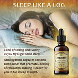 HERBALICIOUS Ashwagandha: etiqueta orgánica que destaca pureza y origen natural.