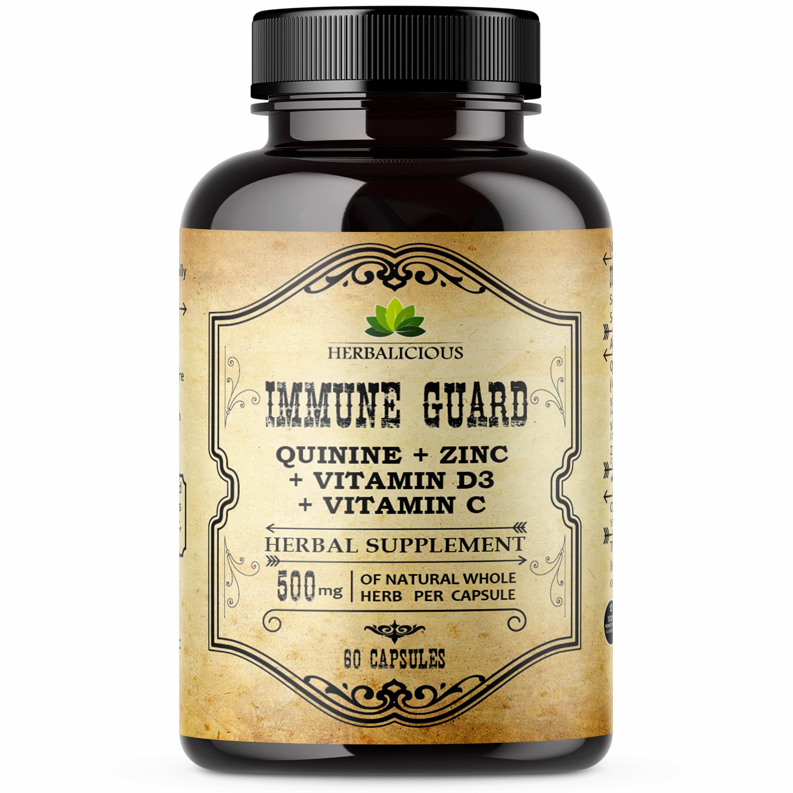 HERBALICIOUS Quina Inmunidad – cápsulas, apoyo al sistema inmunitario.