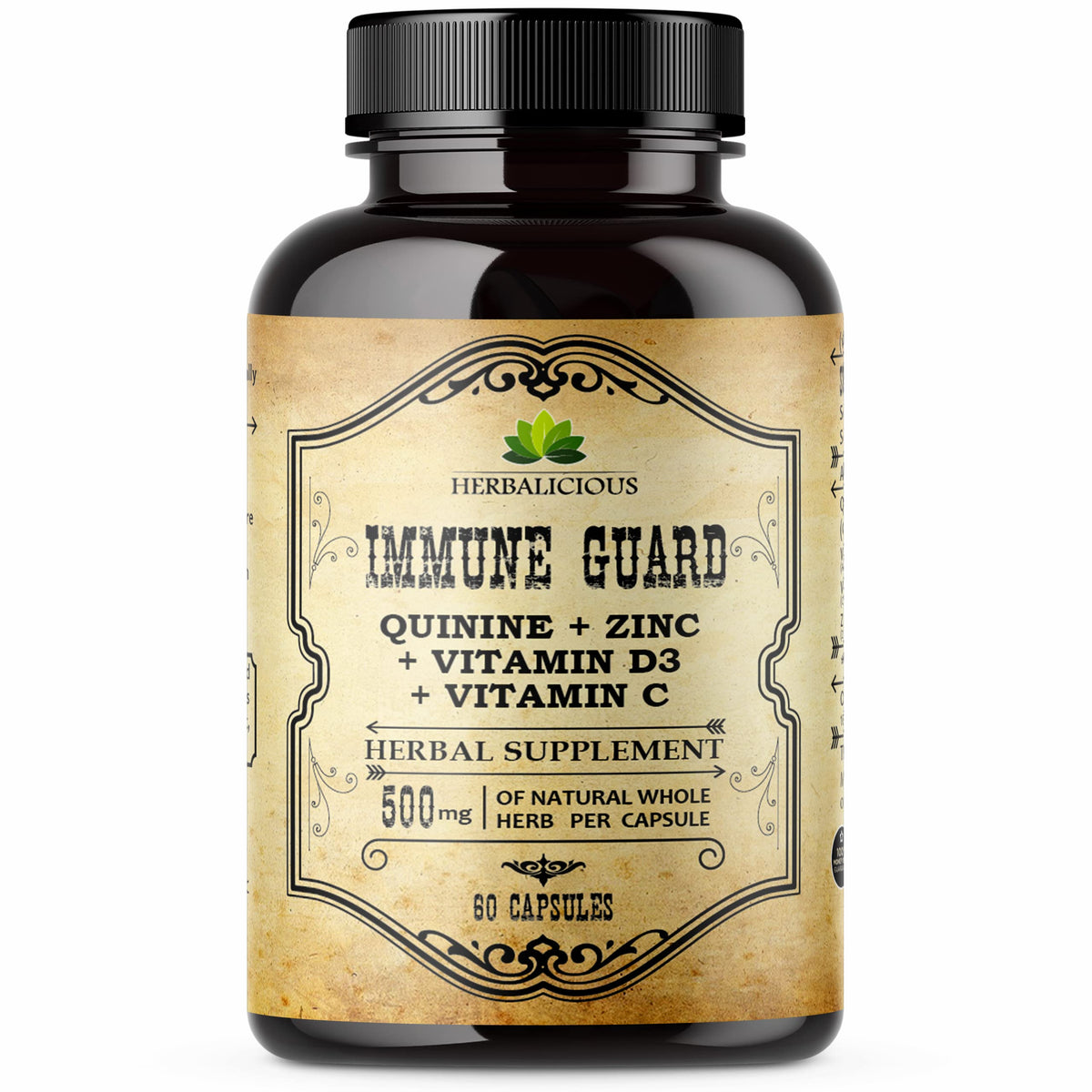 HERBALICIOUS Quina Inmunidad – cápsulas, apoyo al sistema inmunitario.