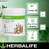 Herbalife Active Fiber Complex Manzana, polvo fino que se disuelve fácilmente en agua.