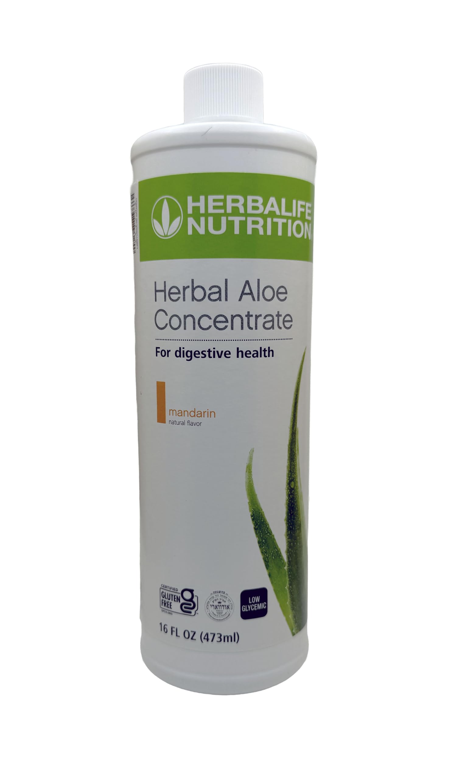 Herbalife Concentrado de Aloe Mandarina, botella para refrescar con sabor natural.