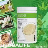 Snack rápido entre comidas con proteína Herbalife de vainilla.
