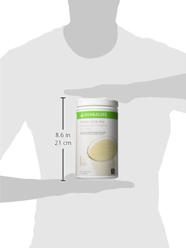 Herbalife Proteína en polvo uso después del entrenamiento sabor vainilla y energía