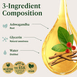 HERBAMAMA Ashwagandha: líquido vegetal sin alcohol para estilo de vida vegano.