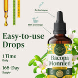 HERBAMAMA Bacopa monnieri etiqueta clara: información simple para elegir conscientemente.