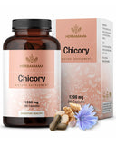 Herbamama: cápsulas de chicoria para apoyar la digestión diaria.