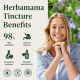 HERBAMAMA Lobelia tintura dosis diaria: uso cómodo tres veces al día.