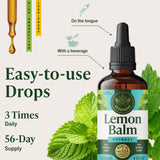 HERBAMAMA mezcla con agua de melisa para absorción rápida