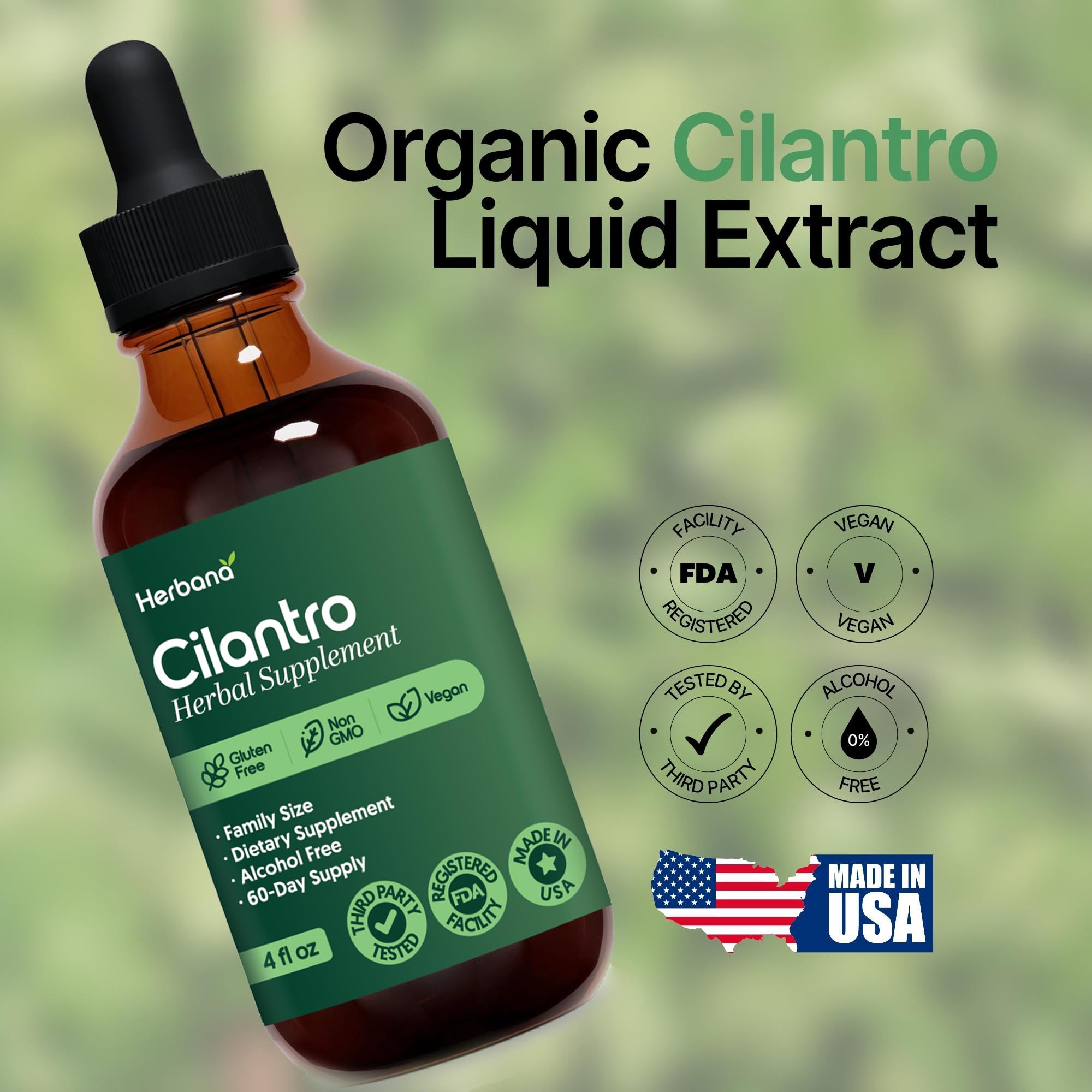 HERBANA MANUFACTURING cilantro-dos-veces-dia-uso facilita la experiencia diaria