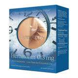 Herbatonin: botella en mesa nocturna, perfecto para ritual relajante.
