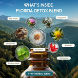 Cuentagotas de HerbEra Florida Detox para dosificación diaria fácil
