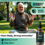 HERBIFY Gotas absorción rápida, fácil uso en bebidas