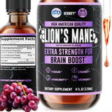 HERBIFY Lions Mane Extract botella: fácil de usar en tu rutina diaria.