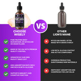 HERBIFY Lions Mane Extract sabor Uva: toma agradable para diario.