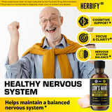 HERBIFY Melena de León Etiqueta: información clara sobre uso y beneficios.