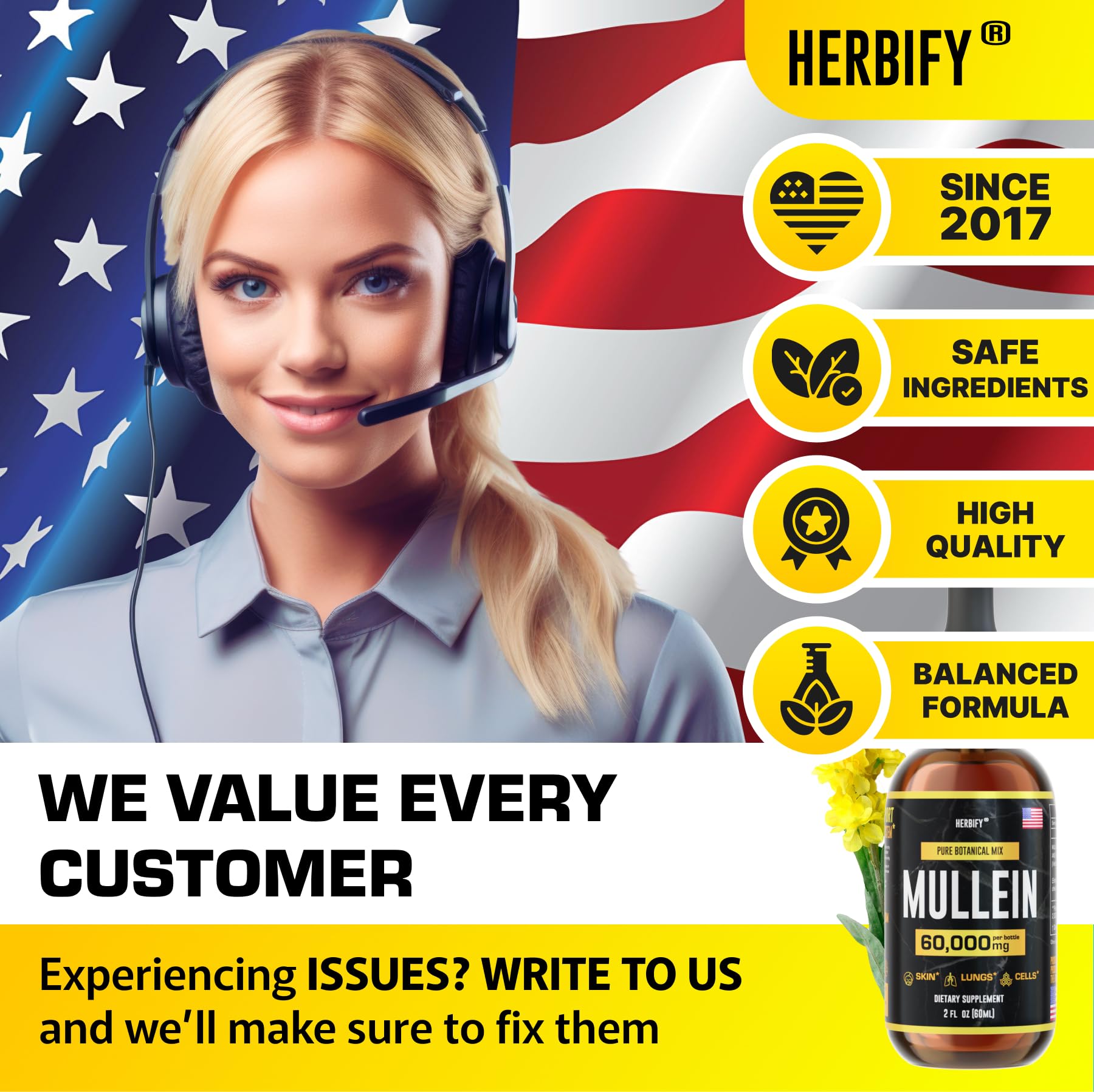 Control de calidad de Herbify para mayor confianza en el uso diario.
