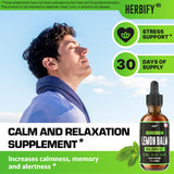HERBIFY toronjil aroma cítrico, experiencia sensorial agradable para el estrés diario.