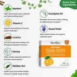 HERBION Naturals caramelos naranja, sabor natural y agradable