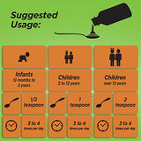 Con miel natural y sabor cereza para niños de HERBION Naturals.