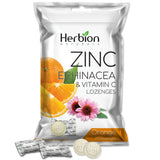 HERBION Naturals, pastilla naranja individual, fácil de llevar en cualquier bolso.