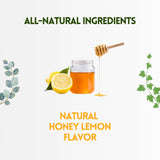Hojas de hiedra en la fórmula Herbion Naturals para confort suave