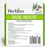 Herbion Naturals inhalador nasal pack de 2 para llevar