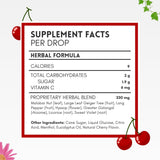 Sabor natural a cereza de HERBION Naturals que agrada al paladar