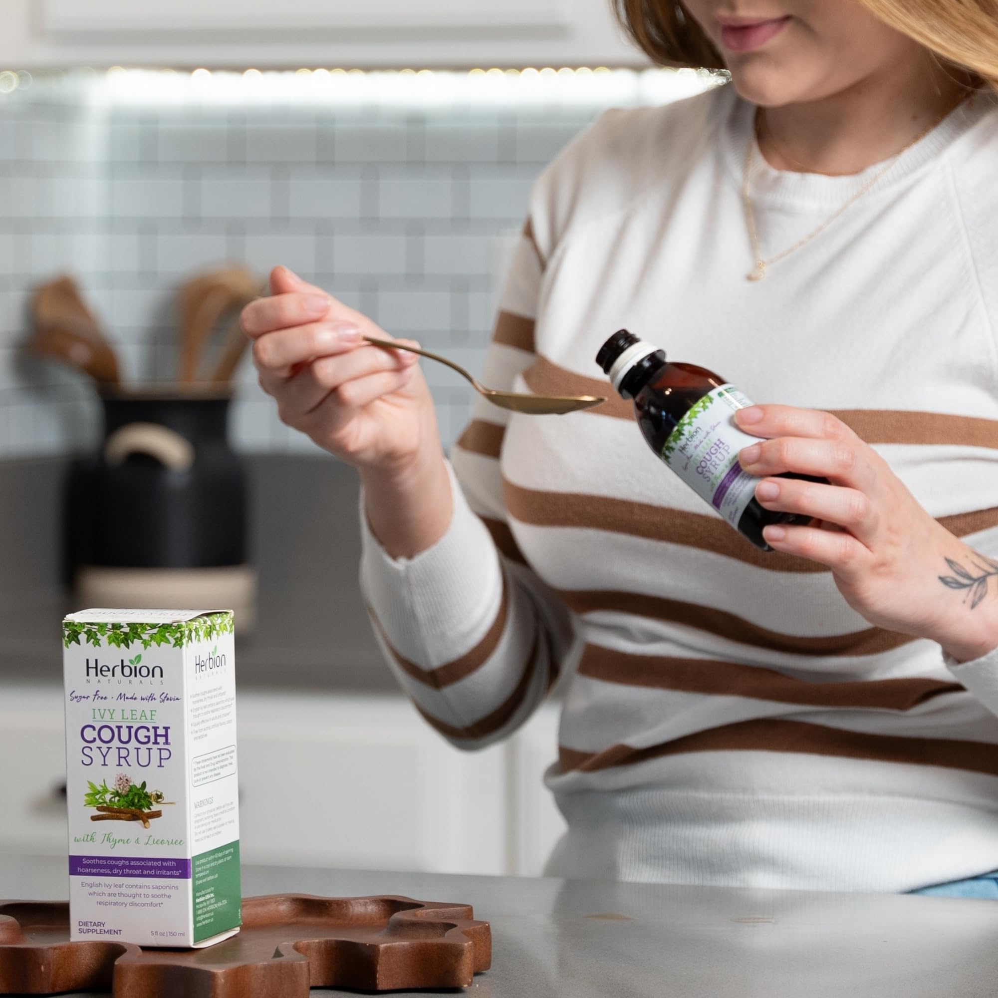 HERBION Naturals sin azúcar Stevia, sabor suave a miel