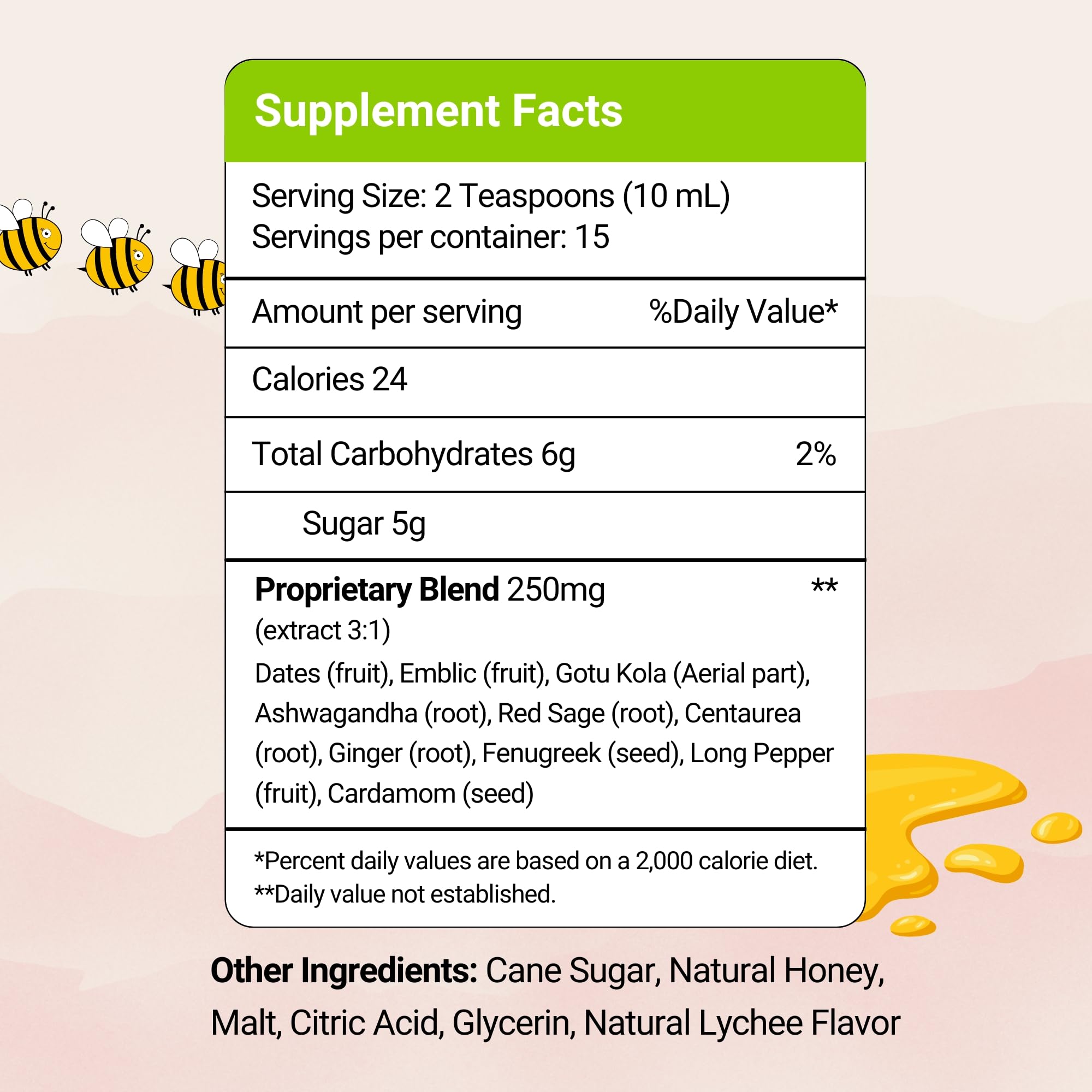 Herbion Naturals Vitalidad Niños batido, mezcla ideal para meriendas