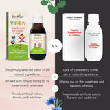 Herbion Naturals Vitalidad Niños jugando, muestra energía para actividades escolares