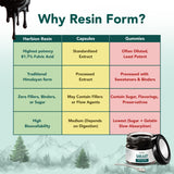 HERBION Shilajit Resina Himalaya: envase compacto ideal para viajes.