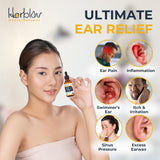 Herblov aceite para oídos con gotero: aplicación precisa para adultos.