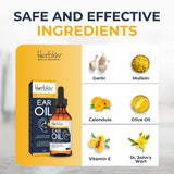 Herblov aceite para oídos niños: uso diario para bienestar.