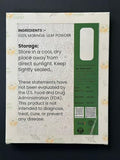 Herbs Botanica Moringa, polvo puro para batidos nutritivos.