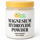 Herbs Botanica polvo hidroxido magnesio 8oz, base neutra para formulaciones caseras