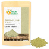 Shankhpushpi de Herbs Botanica, polvo cognitivo para mejorar la concentración.