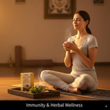 Etiqueta legible con origen y uso recomendado de Shatavari