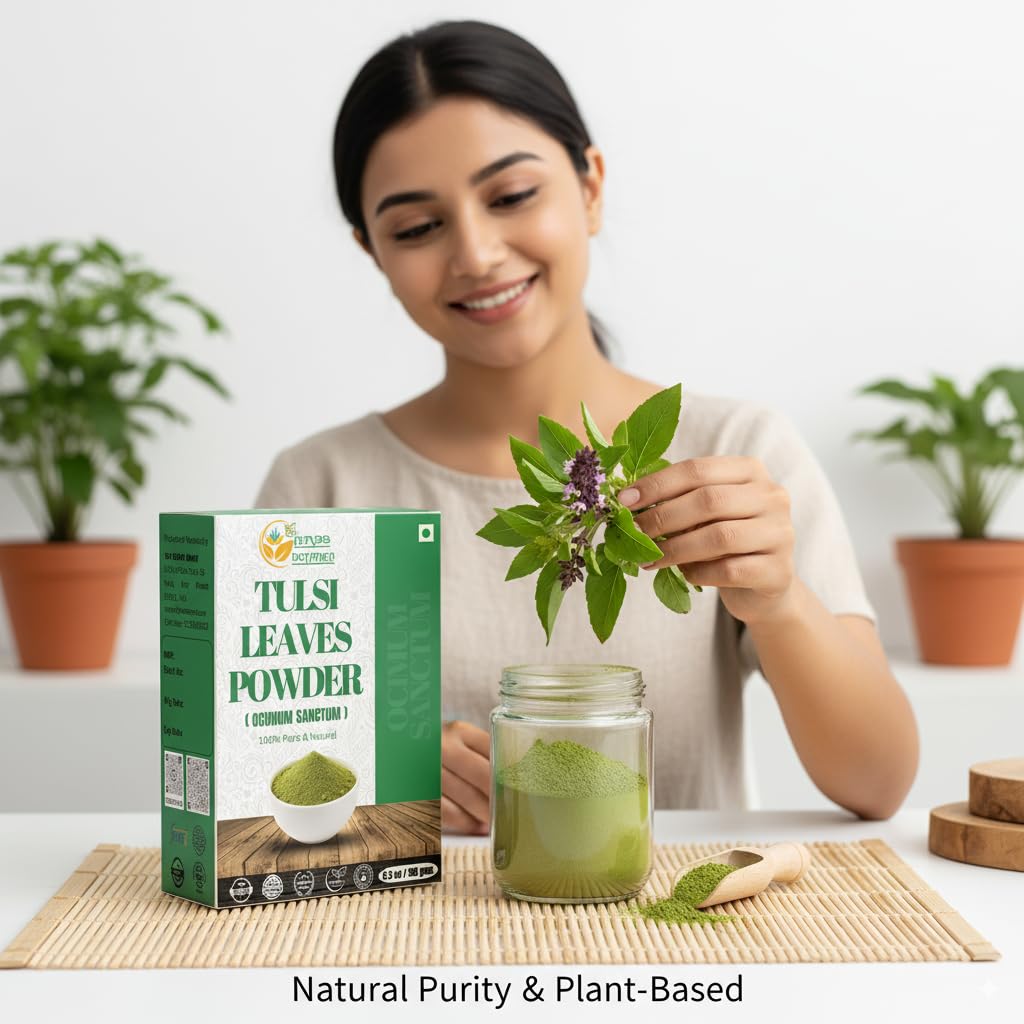 Herbs Botanica Tulsi polvo para batidos y bebidas energizantes