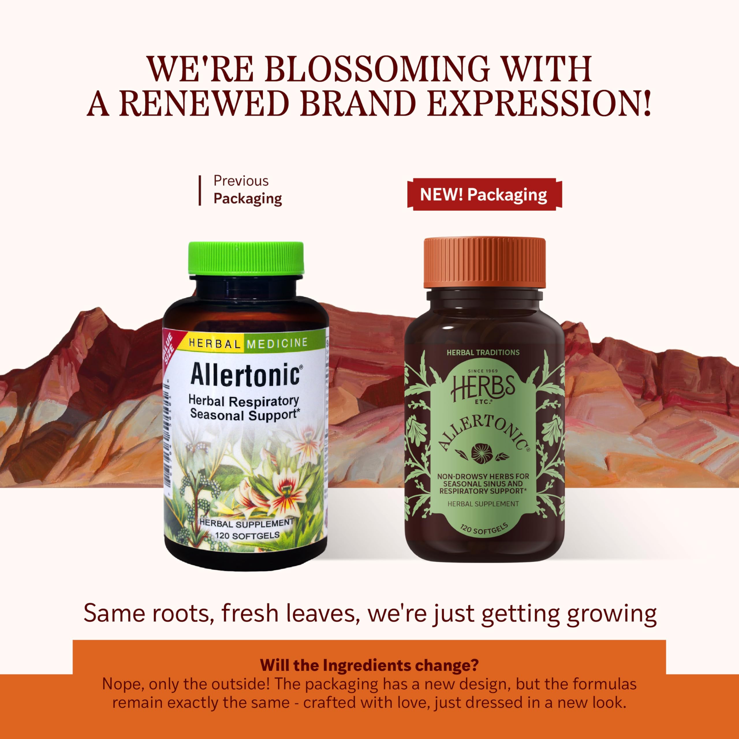 Herbs Etc. Allertonic, hojas de ortiga, ingrediente clave para la salud pulmonar.