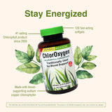 Herbs Etc. ChlorOxygen, cápsulas blandas fáciles de tragar para uso diario