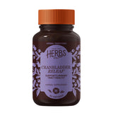 Herbs Etc. CranBladder ReLeaf: frasco frontal para apoyo urinario natural.