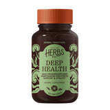 Cápsulas blandas de Herbs Etc. Deep Health para energía diaria
