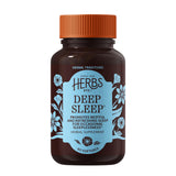 Herbs Etc. Deep Sleep Softgels, envase frontal, ideal para planificar una rutina nocturna suave