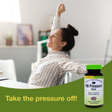Herbs Etc. HB Pressure Tonic, dosis diaria sugerida para una rutina de bienestar.